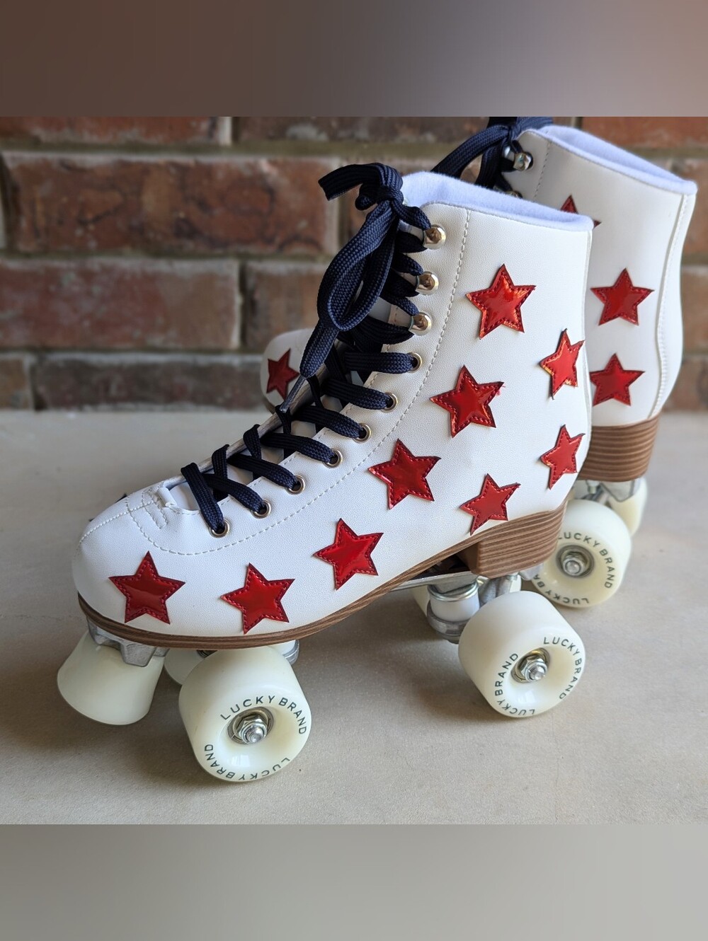 Lucky Brand All Star Patriotic Honor American Quad Roller Skates US 6 UK 5 EU 37 - Picture 4 of 11